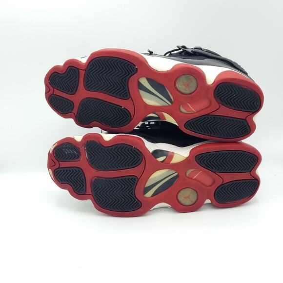 Nike Jordan 6 Rings Bred 2013 322992-071 black white red Men\'s size 9.5 main image 8